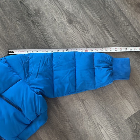GIFTED * Urban Outfitters - Lily Ulta Crop Puffer Jacket, BLUE - XXL - NWT - Picture 11 of 16